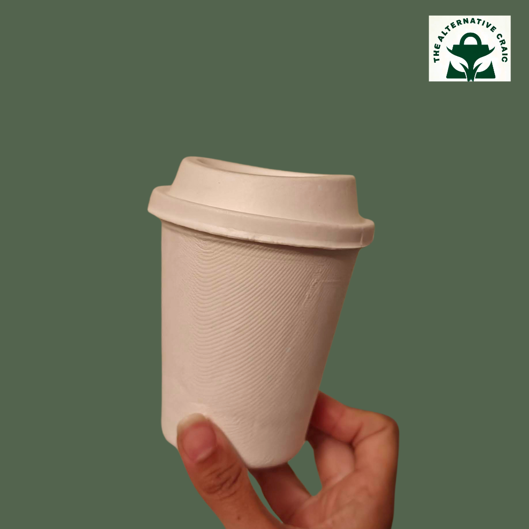 Cup Lid: Plant Fiber