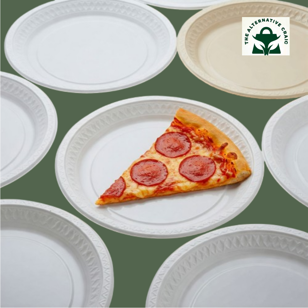 Round Plates: Plant Starch
