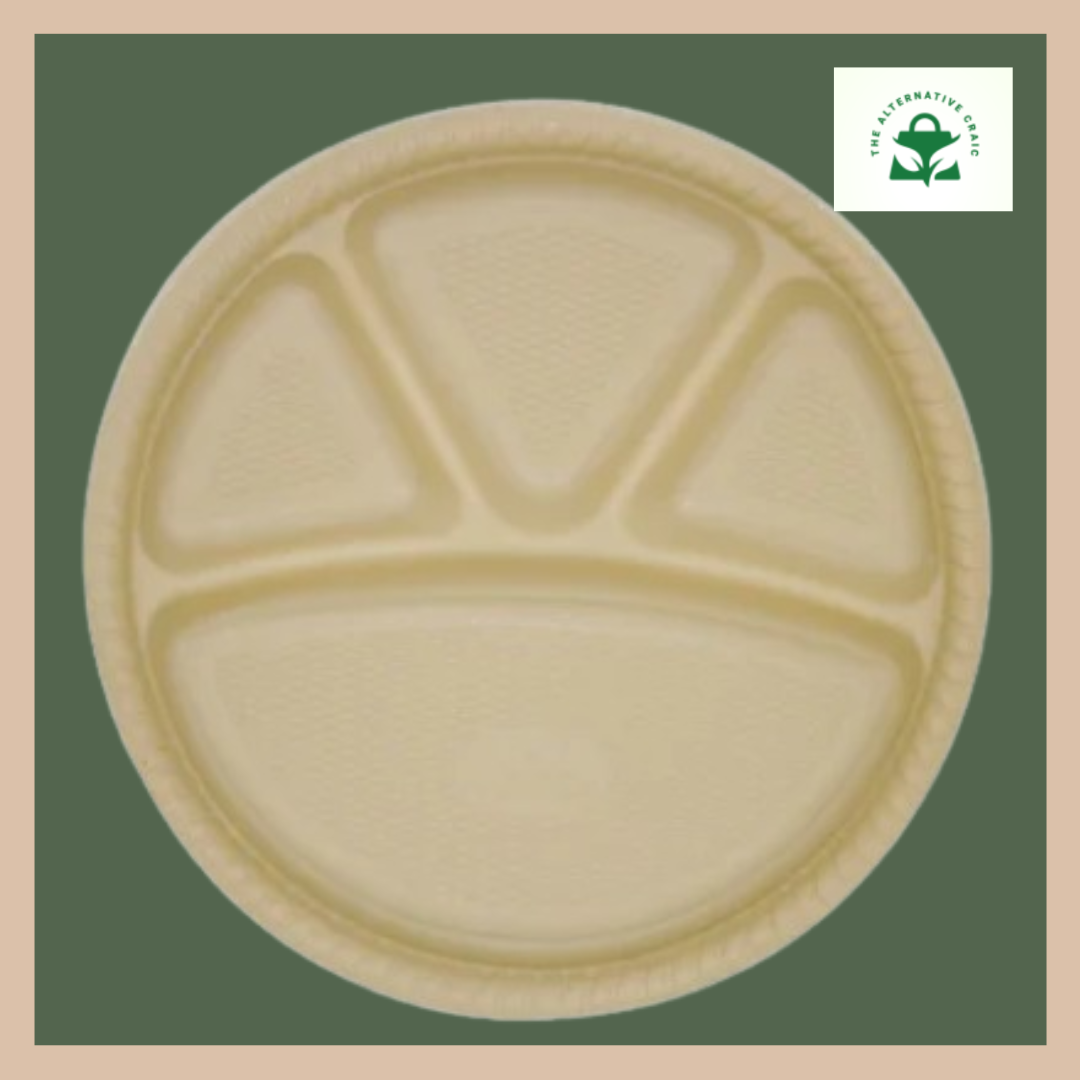 Plant Starch: Round Plates