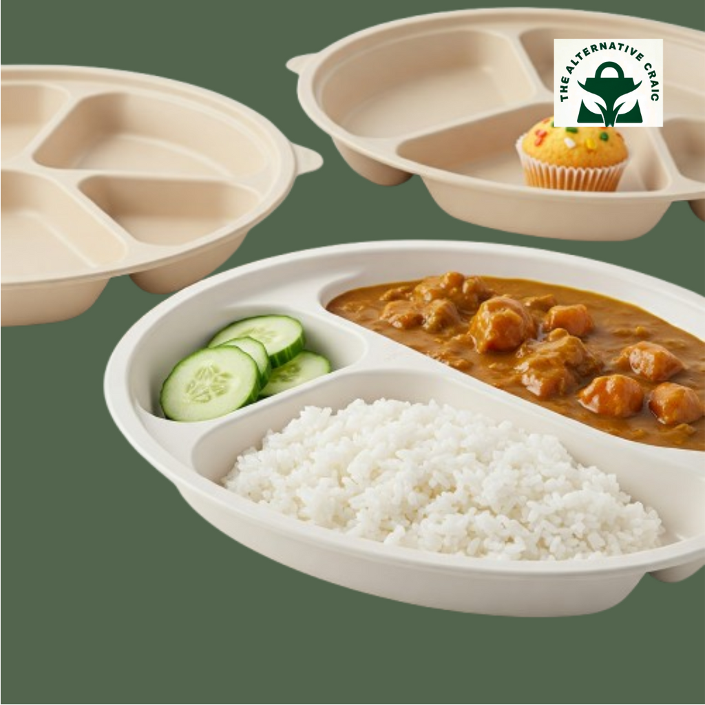 Round Plates: Plant Starch