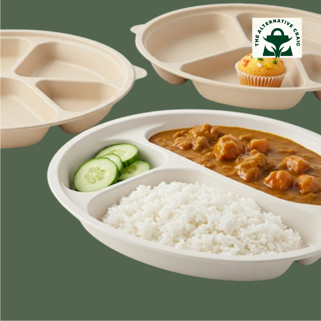 Round Plates: Plant Starch