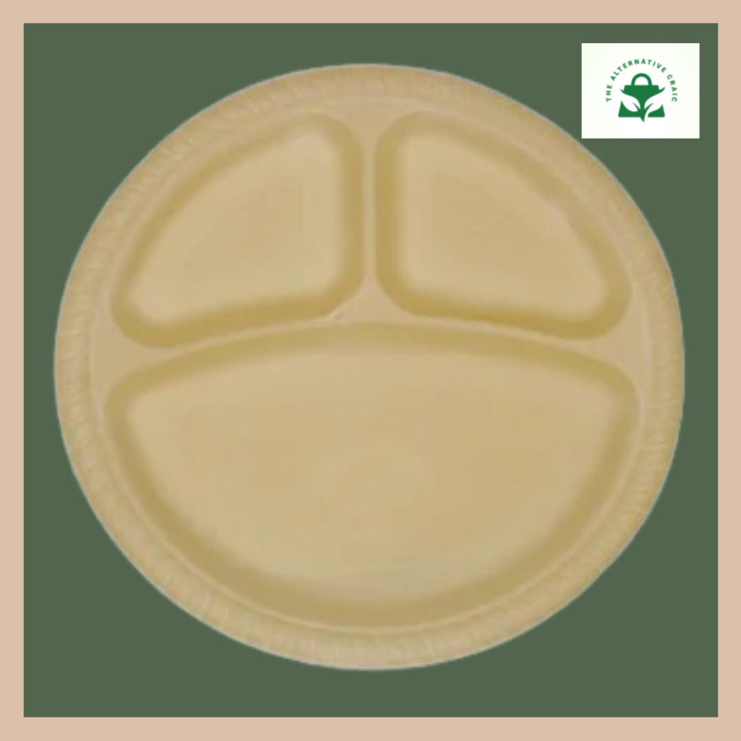 Plant Starch: Round Plates