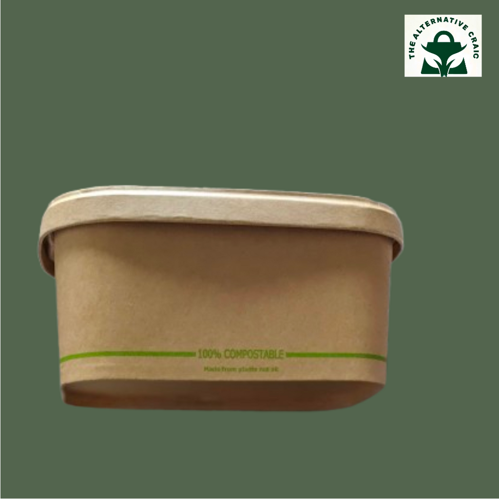 Rectangular Containers: Kraft Paper