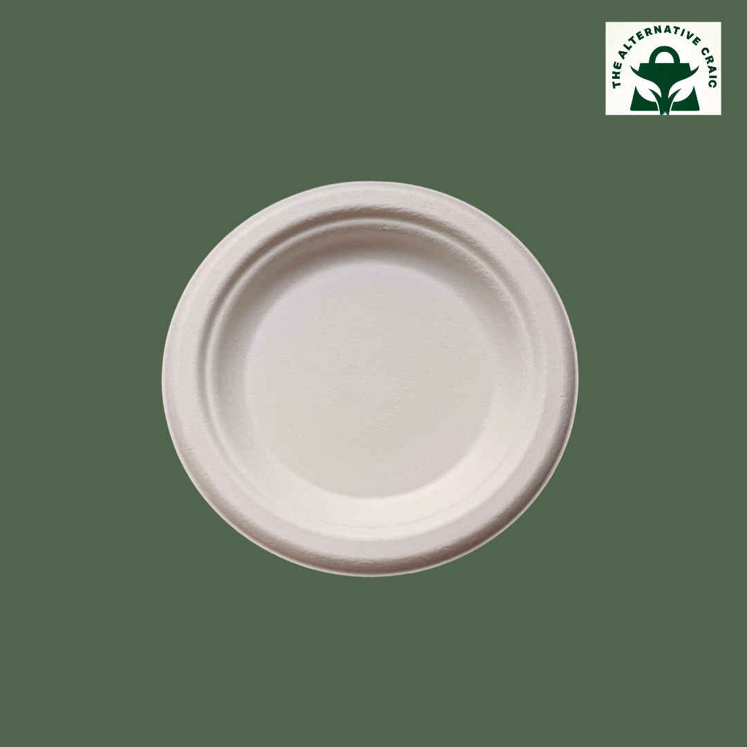 Round/Oval Plates: Plant Fiber