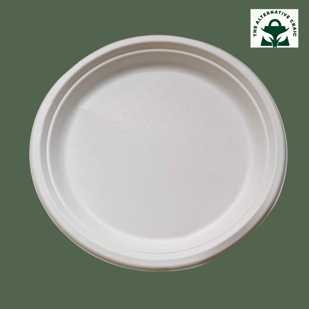 Round/Oval Plates: Plant Fiber