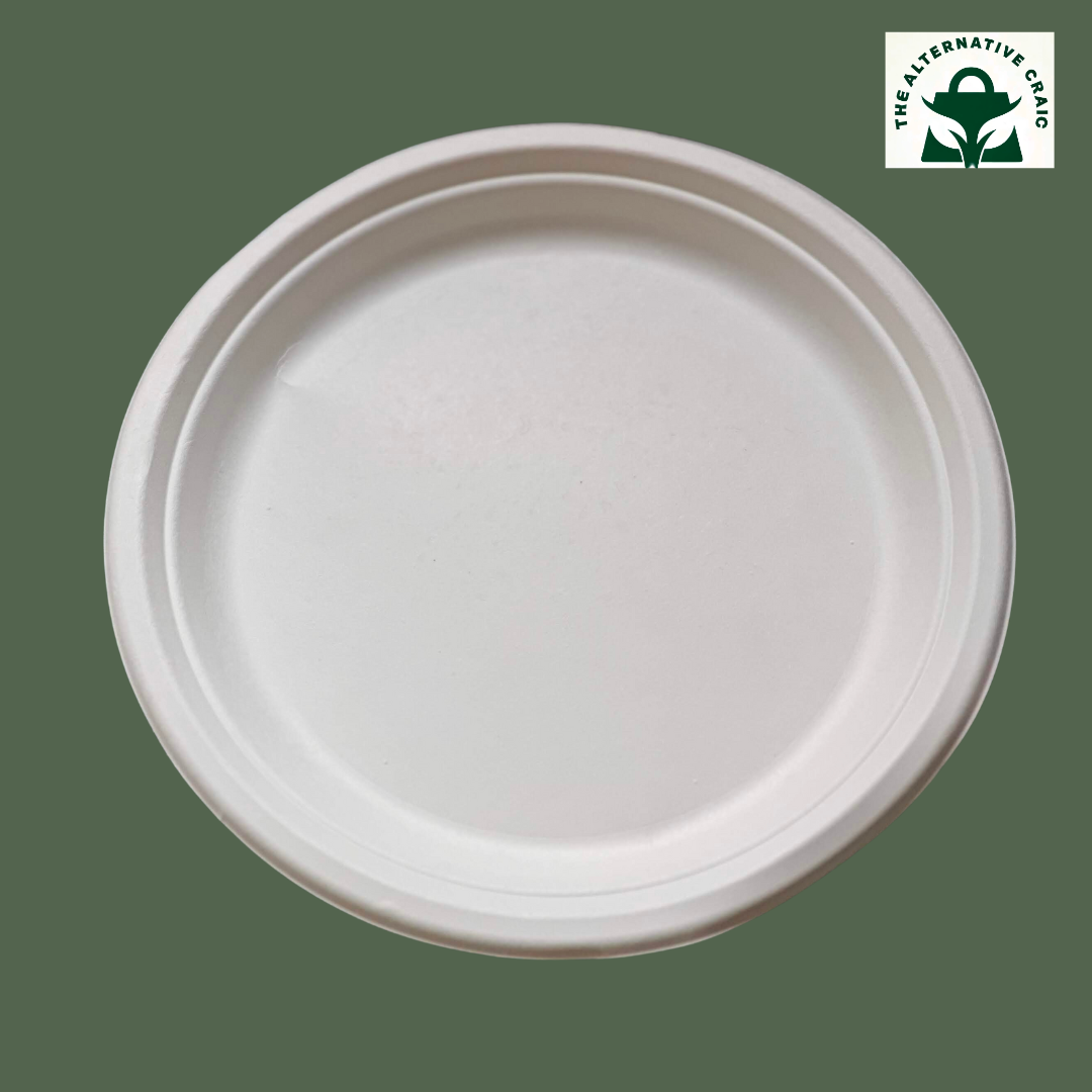 Round/Oval Plates: Plant Fiber