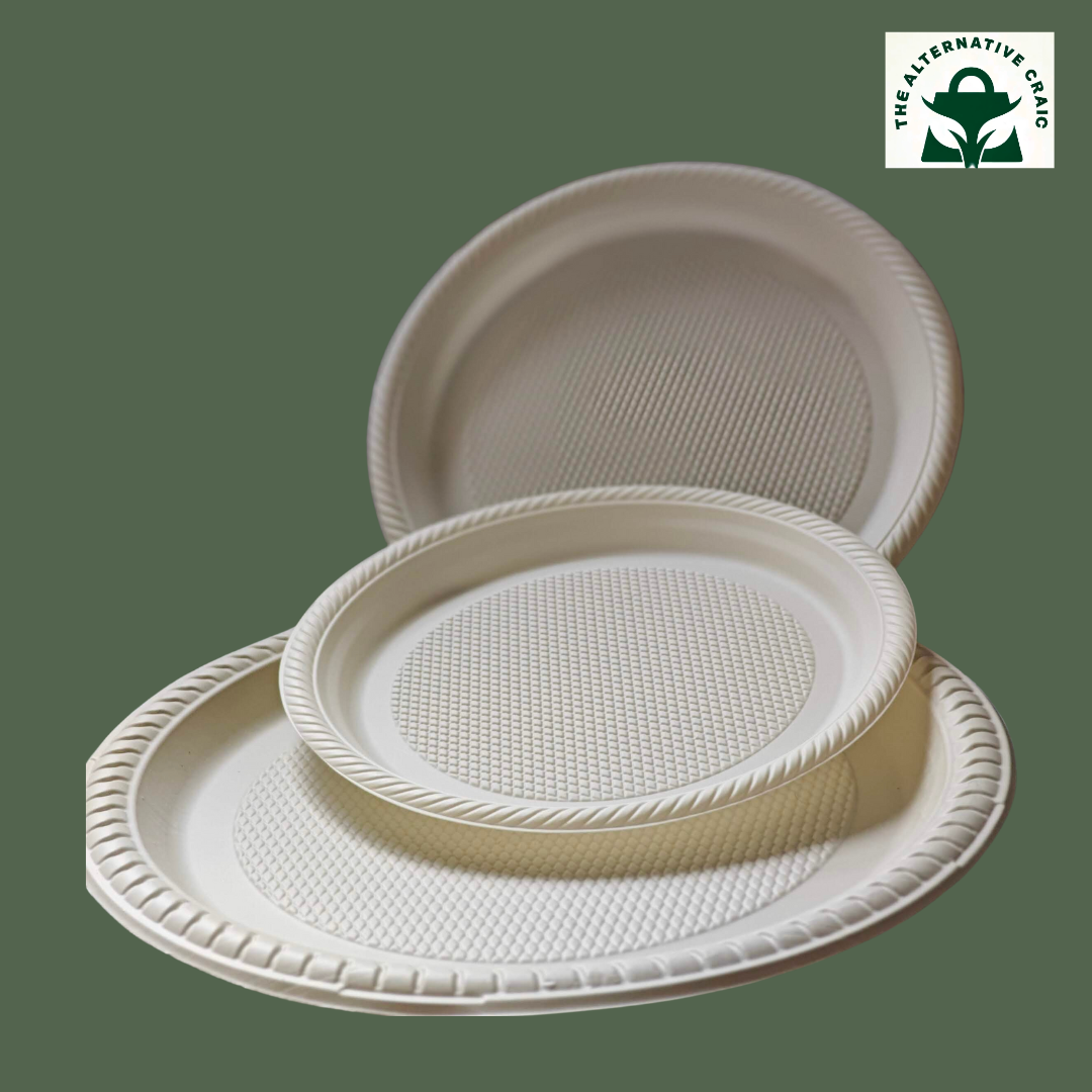 Round Plates: Plant Starch