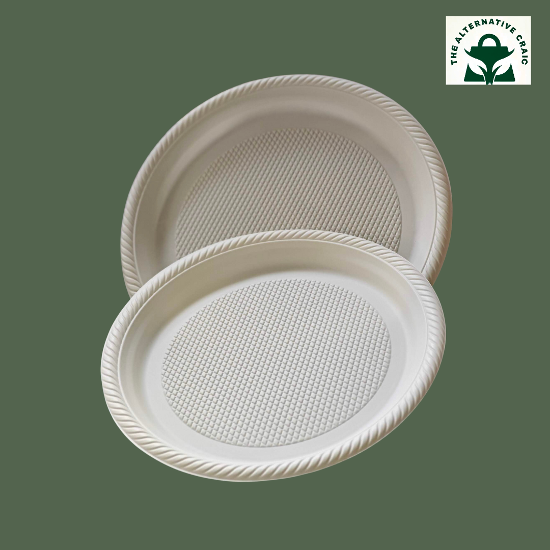 Round Plates: Plant Starch