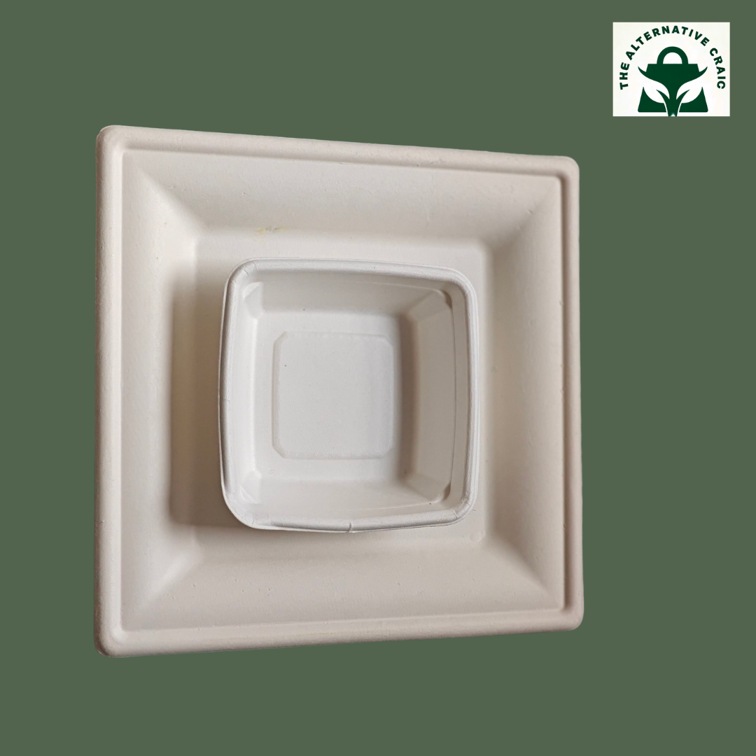 Square/Rectangle Trays: Plant Fiber