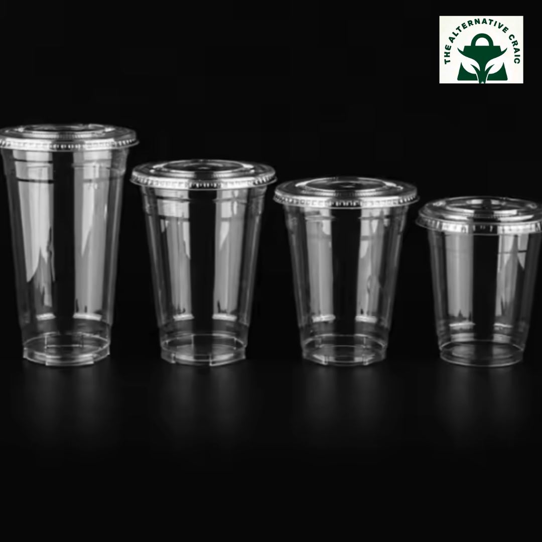 Transparent Cup Lid: Plant Starch