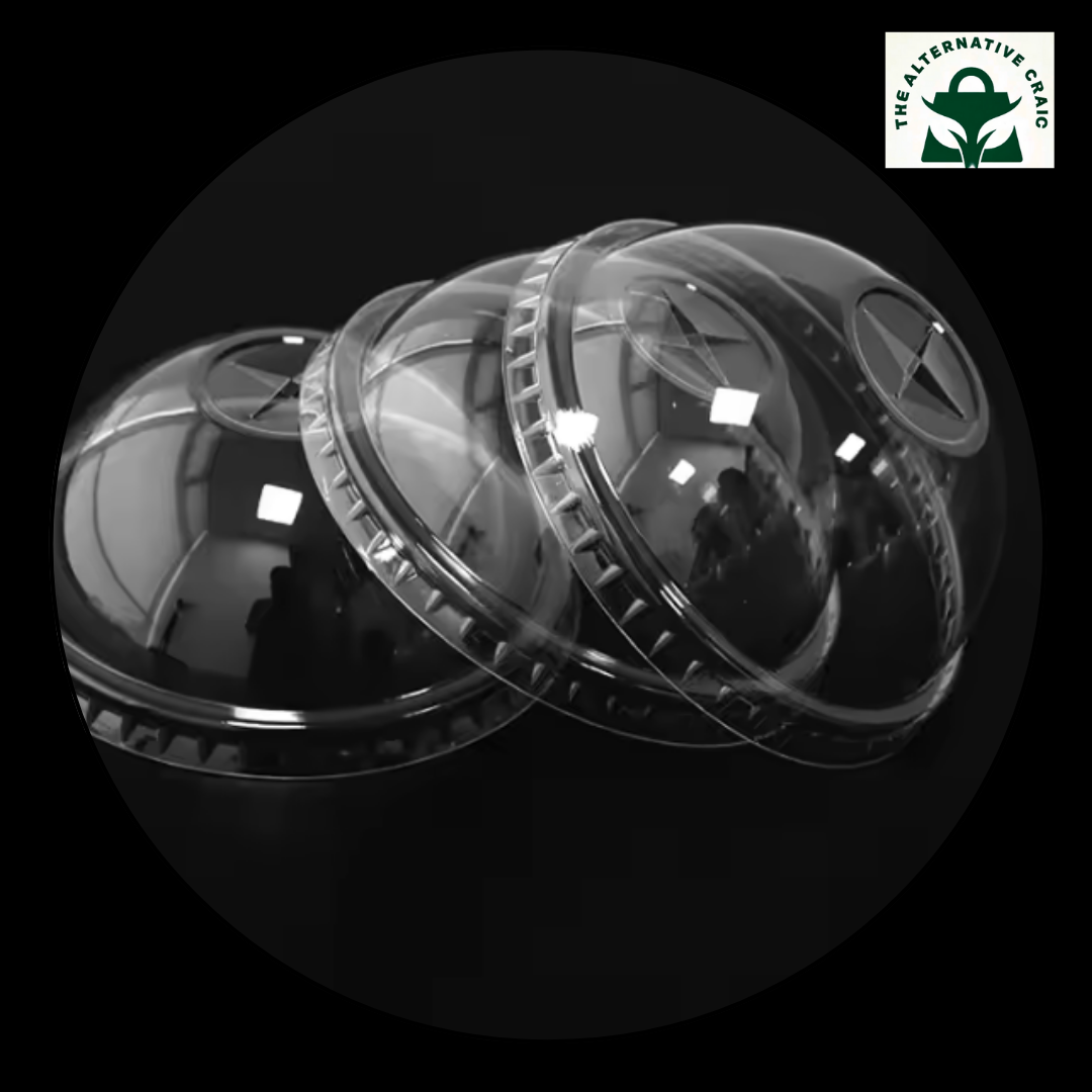 Transparent Cup Lid: Plant Starch